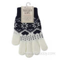 CHRISTMAS STYLE ACRYLIC GLOVES